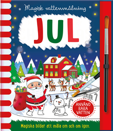 Magisk vattenmålning - Jul