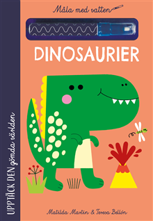 Måla med vatten - Dinosaurier